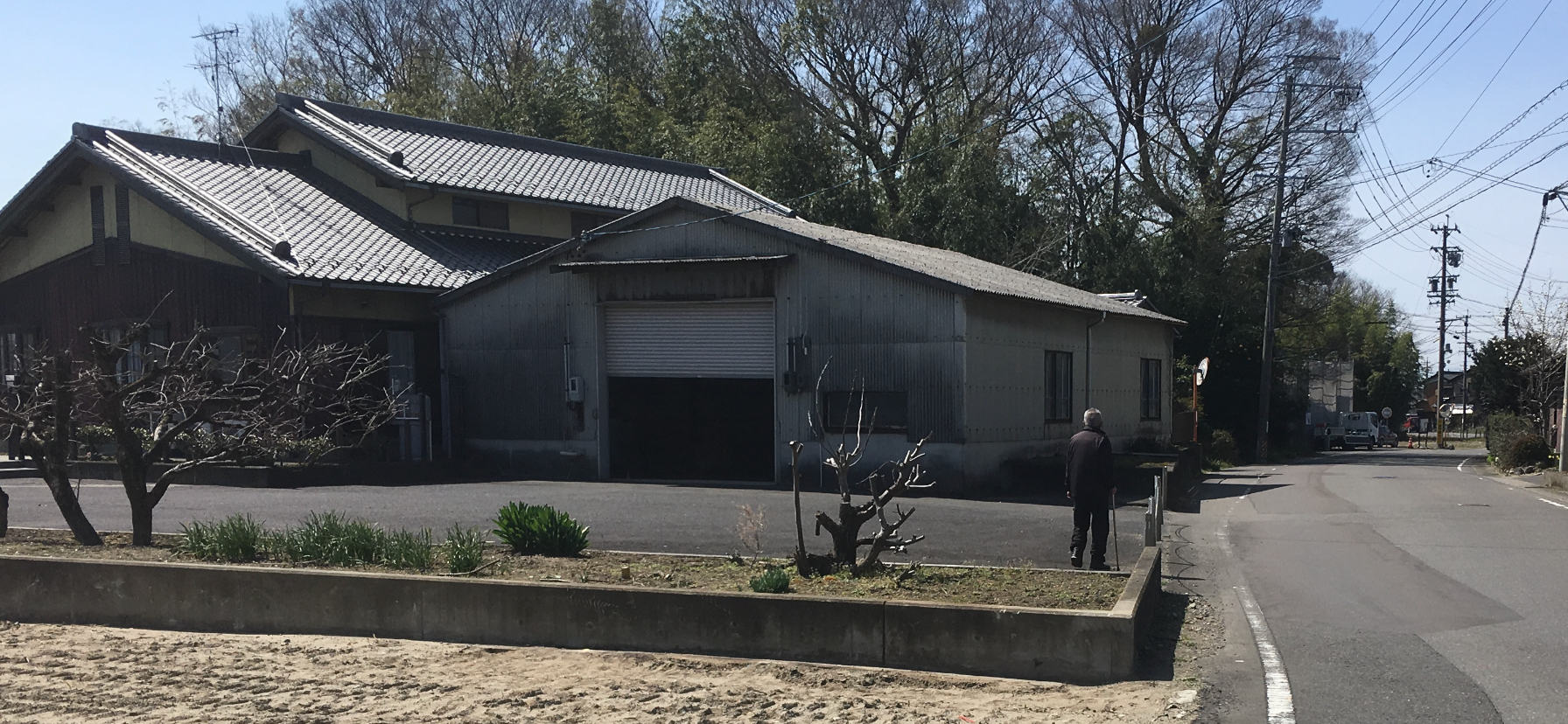 鉄骨スレート倉庫